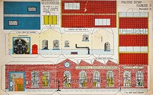 PALTHE, WASSERIJ--- Bouwplaat 2a van het 'Palthe dorp, Fabriek II', 28x46 cm., [ca. 1940?].