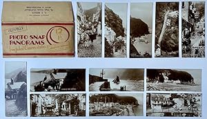 Photography Clovelly England | [12] photo snap panorams from picked camera studies, uitg. G.S. Re...