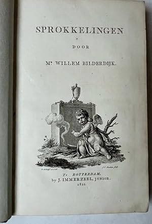 Bild des Verkufers fr [Literature Bilderdijk, 1821] Sprokkelingen. Rotterdam, J. Immerzeel junior, 1821, [2] 4(=6) [2] 192 pp. zum Verkauf von Antiquariaat Arine van der Steur / ILAB