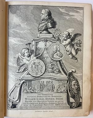 [Antique book 1747] Eerzuil by de verheffinge van zyne doorlugtige hoogheid, Wilhem Karel Henrik ...