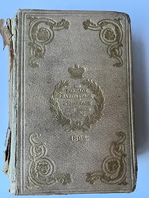 Bild des Verkufers fr [Geneology] The peerage, baronetage and knightage of Great Britain and Ireland for 1862, 22nd year zum Verkauf von Antiquariaat Arine van der Steur / ILAB