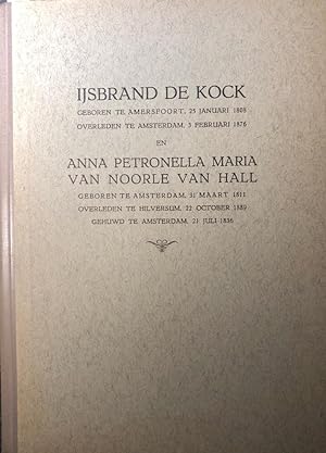 Ysbrand de Kock (1808-1876) en Anna P.M. van Noorle van Hall (1811-1889), opgedragen aan hunne jo...