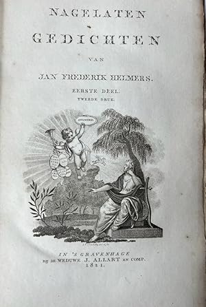 Poetry 1821 I Helmers, Nagelaten gedichten. 2e druk. Den Haag, Weduwe J. Allart en Comp., 1821. [...