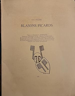 [Heraldry 1981, private press] Blasons Picards. [Brussel], 1981. Geïll., 120 p.