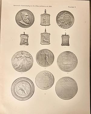 [Antique book, numismatic, numismatiek] Souvenirs numismatiques des fètes jubilaires de 1905, Bru...