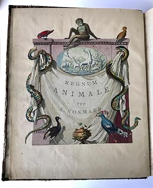 Rare, Hand-colored, Animals | Regnum Animale. Natuurkundige afbeeldingen of groot prenteboek voor...