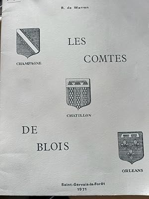 Geneology 1971 I Les comtes de Blois, Saint-Gervais-la-Foret 1971, 17 p., geïll.