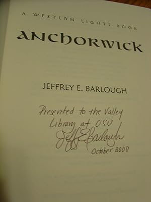 Anchorwick; A Western Lights Book