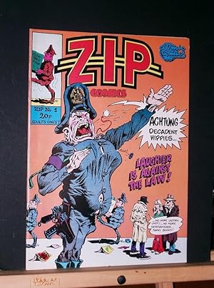 Image du vendeur pour Zip Comics #1 mis en vente par Tree Frog Fine Books and Graphic Arts