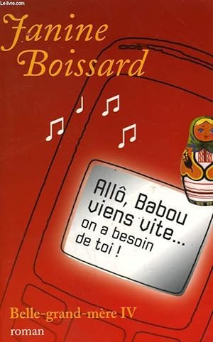 Imagen del vendedor de ALLO, BABOU. VIENS VITE! ON A BESOIN DE TOI. a la venta por Le-Livre