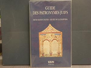 Seller image for Guide des Patronymes Juifs. for sale by Tir  Part