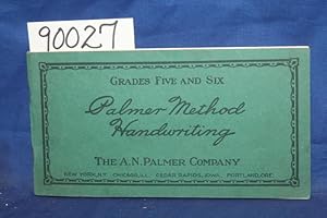 Image du vendeur pour Palmer Method Handwriting Grades Five and Six mis en vente par Princeton Antiques Bookshop