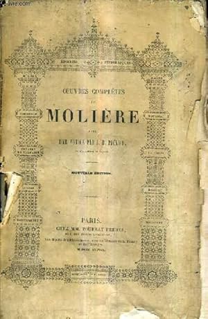 Immagine del venditore per OEUVRES COMPLETES DE MOLIERE PRECEDEES D'UNE NOTICE PAR L.-B. PICARD AVEC DES NOTES ET ECLAIRCISSEMENTS HISTORIQUES / NOUVELLE EDITION / TOME 5. venduto da Le-Livre