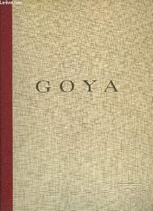 Seller image for GOYA - ET LA SOCIETE ESPAGNOLE A LA FIN DU XVIII SIECLE - PREMIERE PERIODE 1746-1807. for sale by Le-Livre