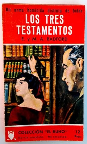 Image du vendeur pour Los Tres Testamentos mis en vente par Librera Salvalibros Express