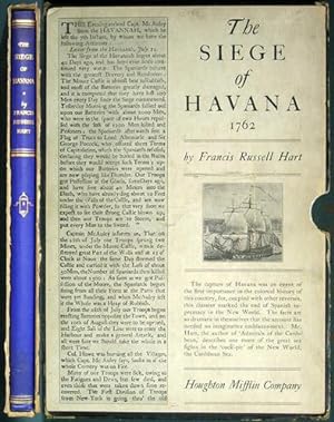 Bild des Verkufers fr The Siege of Havana 1762 zum Verkauf von Kaaterskill Books, ABAA/ILAB
