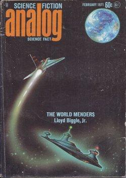 Seller image for ANALOG Science Fiction/ Science Fact: Feb. 1971 ("The World Menders") for sale by Books from the Crypt