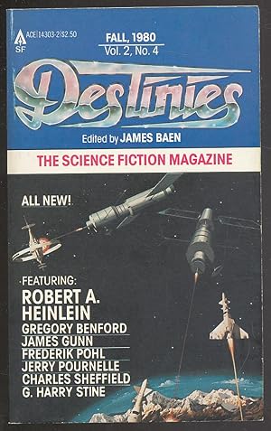 Image du vendeur pour Destinies: Fall 1980, Vol. 2, No. 4 mis en vente par Between the Covers-Rare Books, Inc. ABAA