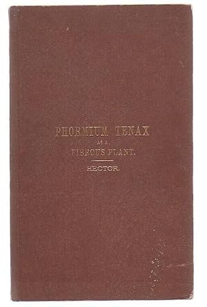 Imagen del vendedor de Phormium Tenax As A Fibrous Plant a la venta por Renaissance Books, ANZAAB / ILAB