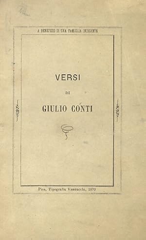 Versi di Giulio Conti.