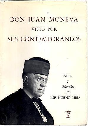 Immagine del venditore per DON JUAN MONEVA VISTO POR SUS CONTEMPORANEOS. venduto da Librera Javier Fernndez