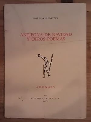 Seller image for Antfona de Navidad y otros poemas for sale by La Leona LibreRa