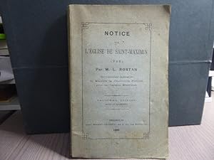 Seller image for Notice sur l'glise de Saint-Maximin. for sale by Tir  Part