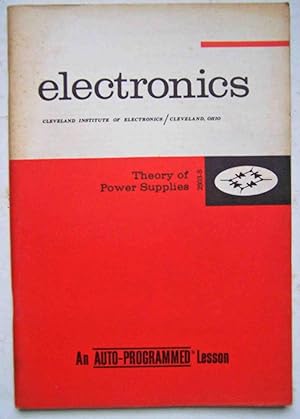 Immagine del venditore per Theory of Power Supplies (Auto-Programmed Lesson 2503-5) venduto da Shoestring Collectibooks