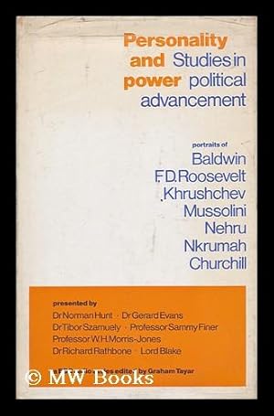 Image du vendeur pour Personality and Power : Studies in Political Achievement / Edited by Graham Tayar mis en vente par MW Books Ltd.