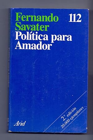 Image du vendeur pour POLITICA PARA AMADOR mis en vente par Libreria 7 Soles
