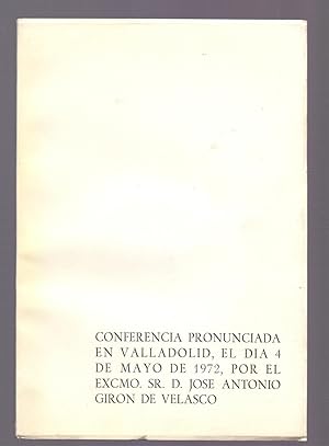 Imagen del vendedor de VISTA AL PASADO (CONFERENCIA pronunciado el 4 de mayo de 1972 en valladolid) Acto organizado por la hermandad de ex-combatientes de la primera bandera de castilla a la venta por Libreria 7 Soles