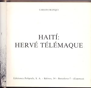 Seller image for HAITI: HERVE TELEMAQUE for sale by Libreria 7 Soles