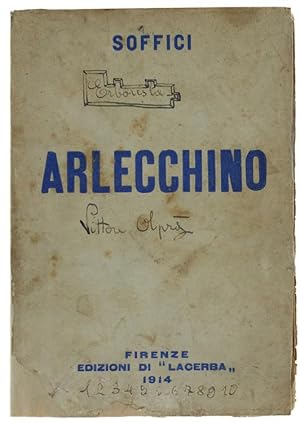 ARLECCHINO [Lacerba 1914].: by Soffici Ardengo.: (1914) | Bergoglio ...