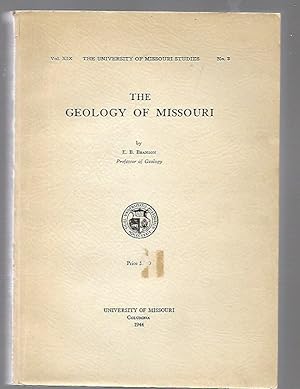 Seller image for The Geology of Missouri for sale by K. L. Givens Books