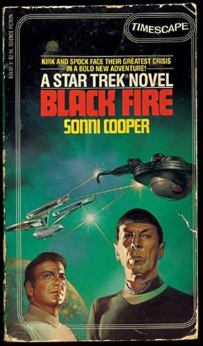 Imagen del vendedor de BLACK FIRE A Star Trek Novel a la venta por Inga's Original Choices