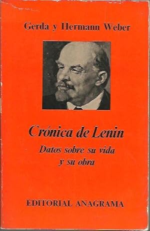 Immagine del venditore per CRONICA DE LENIN. DATOS SOBRE SU VIDA Y SU OBRA. venduto da Librera Javier Fernndez