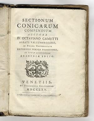 Sectionum conicarum compendium (.).