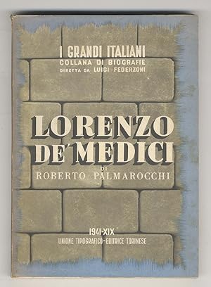 Bild des Verkufers fr Lorenzo de' Medici. zum Verkauf von Libreria Oreste Gozzini snc