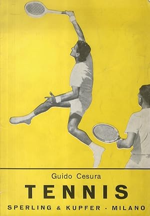 Bild des Verkufers fr Tennis. 36 fotografie, 49 disegni. Sesta edizione. zum Verkauf von Libreria Oreste Gozzini snc