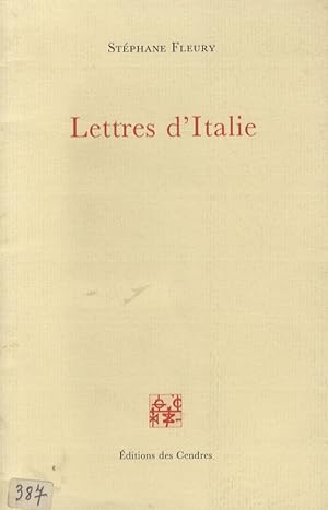Lettres d'Italie.