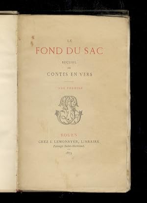 Le Fond du Sac. Recueil de contes en vers.