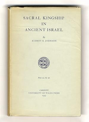 Sacral Kingship in Ancient Israel.