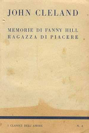 Memorie di Fanny Hill, ragazza di piacere.