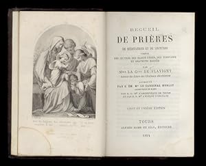 Recueil de prières de méditations et de lectures (.).