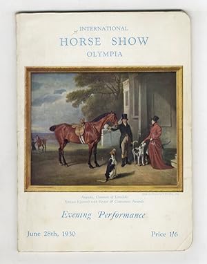 International Horse Show. Official Programme. Nineteenth International Exhibition Olympia, London...