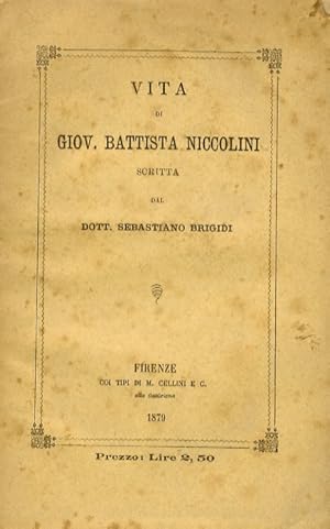 Vita di Giov. Battista Niccolini.