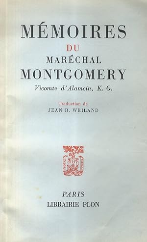 Mémoires. Traduction de Jean R. Weiland.