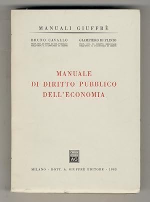 Manuale di diritto pubblico dell'economia.