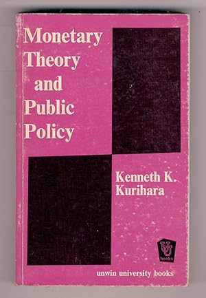 Bild des Verkufers fr Monetary theory and public policy. zum Verkauf von Libreria Oreste Gozzini snc