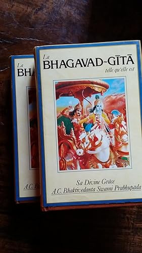 Imagen del vendedor de LA BHAGAVAD-GITA TELLE QU'ELLE EST Tomes I et II a la venta por AHA BOOKS